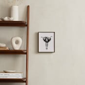 "Ballerina in Black" - Art Print in Black and White by Ardell McLennan - In a Room