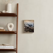 "On the ridge" - Art Print in earthy tone by Van Tsao - In a Room
