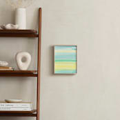 "Most Days" - Art Print in Sky Blue by Lindsay Megahed - In a Room