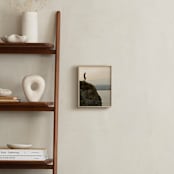 "That First Step" - Art Print in Brilliant Beige by Shannon - In a Room