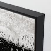 "Underneath" - Art Print in Cement by Tanya Lee Design - Frame Close-up