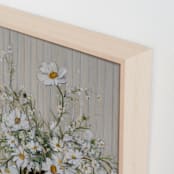 "Sunday Morning" - Art Print in Beige by Arohika Verma - Frame Close-up