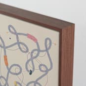 "Threads" - Art Print in Original by Kimberly Young - Frame Close-up