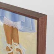 "Ballet du Matin" - Art Print in blue hour by Deborah Chou - Frame Close-up