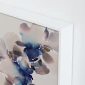 "floral" - Art Print in Ivory by Lori Wemple - Frame Close-up
