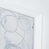 "Innuendo No. 4" - Art Print in Soft White by Julia Contacessi - Frame Close-up