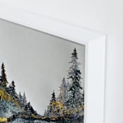 "Blue Forest" - Art Print in Gilded by Katy Abraham - Frame Close-up