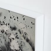 "Phoenix" - Art Print in Green Grey by Christa Kimble - Frame Close-up