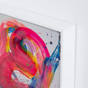 "state of mind" - Art Print in Candy by bari wieselman schulman - Frame Close-up