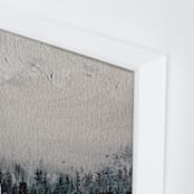 "Fog and Forest" - Art Print in Mist by Katy Abraham - Frame Close-up