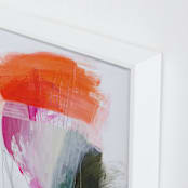 "Protea" - Art Print in Protea Tricolor by Rachel Wadlow - Frame Close-up