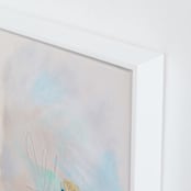 "Alpine Dreaming" - Art Print in Midnight Blue by Megan Carty - Frame Close-up