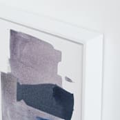 "Pressed No. 3" - Art Print in Soft Purple by Julia Contacessi - Frame Close-up