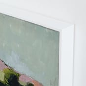 "Road Trip" - Art Print in Mint Green by Lynne Millar - Frame Close-up
