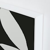 "Urban garden I" - Art Print in Noir by Creo Study - Frame Close-up