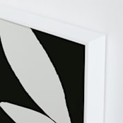 "Urban garden I" - Art Print in Noir by Creo Study - Frame Close-up