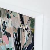 "Fresh Indigo" - Art Print in Fresh Indigo by Laci Fowler - Frame Close-up