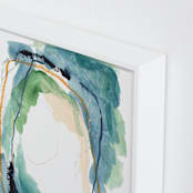 "below" - Art Print in pool by Kayla King - Frame Close-up