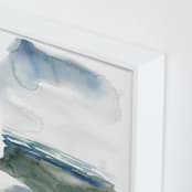 "ocean landscape" - Art Print in sea green by Kelly Witmer - Frame Close-up