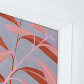 "Hova" - Art Print in Terracotta Pink by Rosana Laiz Blursbyai - Frame Close-up
