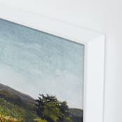 "Center Aisle" - Art Print in Evergreen by G.I. Pongase - Frame Close-up