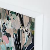 "Fresh Indigo" - Art Print in Fresh Indigo by Laci Fowler - Frame Close-up