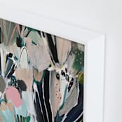 "Fresh Indigo" - Art Print in Fresh Indigo by Laci Fowler - Frame Close-up