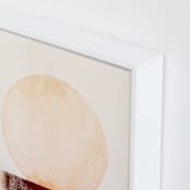 "Stoic 012" - Art Print in Sunrise Umber by jinseikou - Frame Close-up