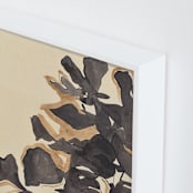 "Young Fig" - Art Print in Cream by Laura Condouris - Frame Close-up