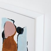 "Spring No. 16" - Art Print in Blush by Cait Courneya - Frame Close-up