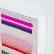 "You Are Beautiful" - Art Print in CANDY by HAPI ART - Frame Close-up