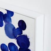"Lula" - Art Print in Royal Blue by Parima Studio - Frame Close-up
