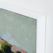 "Road Trip" - Art Print in Mint Green by Lynne Millar - Frame Close-up