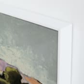 "Road Trip 2" - Art Print in Mint Green by Lynne Millar - Frame Close-up
