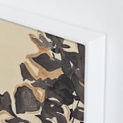 "Young Fig" - Art Print in Cream by Laura Condouris - Frame Close-up
