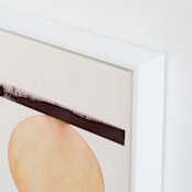 "Stoic 011" - Art Print in Sunset Umber by jinseikou - Frame Close-up