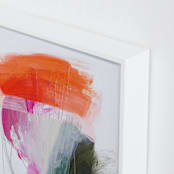 "Protea" - Art Print in Protea Tricolor by Rachel Wadlow - Frame Close-up
