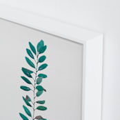 "Curry Tree" - Art Print in Ivory by jinseikou - Frame Close-up
