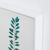 "Curry Tree" - Art Print in Ivory by jinseikou - Frame Close-up