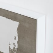 "Mindfulness" - Art Print in Earth by Shiho Whitehead - Frame Close-up