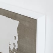 "Mindfulness" - Art Print in Earth by Shiho Whitehead - Frame Close-up