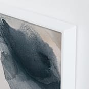 "Threshold I" - Art Print in Ocean by Rebecca King - Frame Close-up
