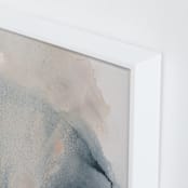 "Threshold II" - Art Print in Ocean by Rebecca King - Frame Close-up