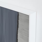 "Neutral Trio" - Art Print in Smokey Grey by Camille Pietrow - Frame Close-up