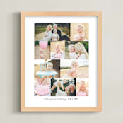 "Ten Photo: Portrait Framed Photo" - Framed Photo in Pearl by Snow and Ivy - Framed