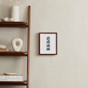 "Photo Strip: Framed Photo " - Framed Photo in White by Minted - In a Room