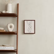 "Transfiguration 02" - Art Print in Ivory Black by Catilustre - In a Room