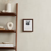 "Classic Edge" - Custom Foil Print in White by Nicole Walsh - In a Room