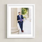 "The Big Picture: Graduation Framed Photo" - Framed Photo in White by Minted - Framed
