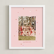 "Drops of Love: Portrait Framed Photo" - Framed Photo in Cream by Leia Matt - Framed